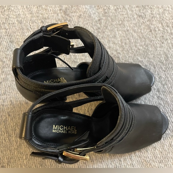 MICHAEL KORS Open-toe Ankle Boot US Size 7.5 - Picture 5 of 9